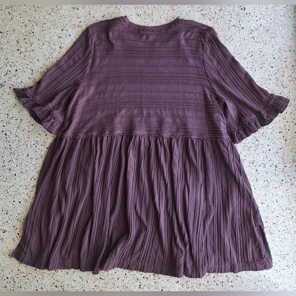 Free People Take a Spin Babydoll Tunic Dress - Picture 6 of 8
